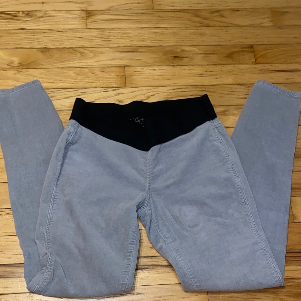 Jessica Simpson Gray Skinny Jeans with Black Waistband